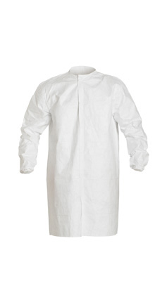 TYVEK® IsoClean® frock with bound neck option MS-Sterile, Size -S