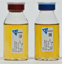 Peptone Water (Buffer) 300 ml in 500 ml infusion bottle - blue felscap