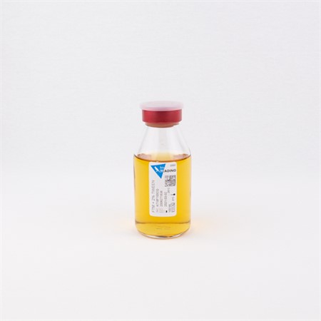 FTM + 2% Tween, 100 ml in Infusion bottle 100 ml, red felscap