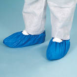 Shoe cover PE Polyethylene, 75µ, blue, antistatic