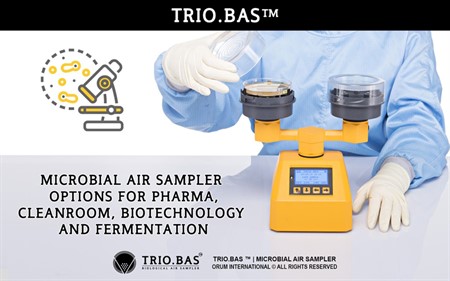 TRIO.BAS Microbial Air Sampler Press Release